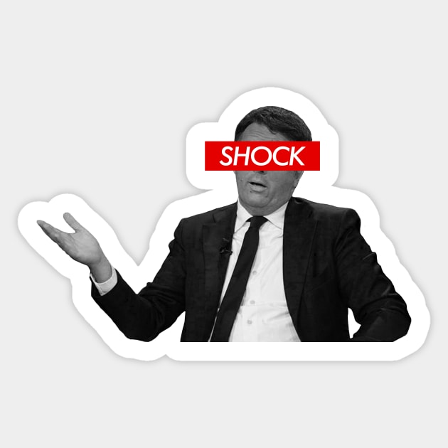Renzi First Reaction Shock Sticker by Paskwaleeno